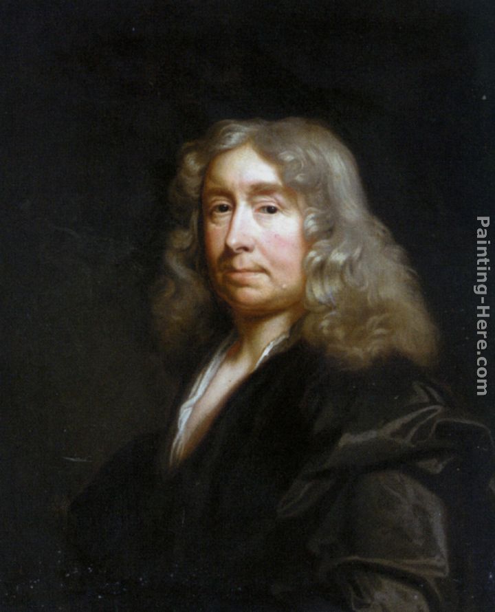 Portrait of William Chiffinch painting - John Riley Portrait of William Chiffinch art painting